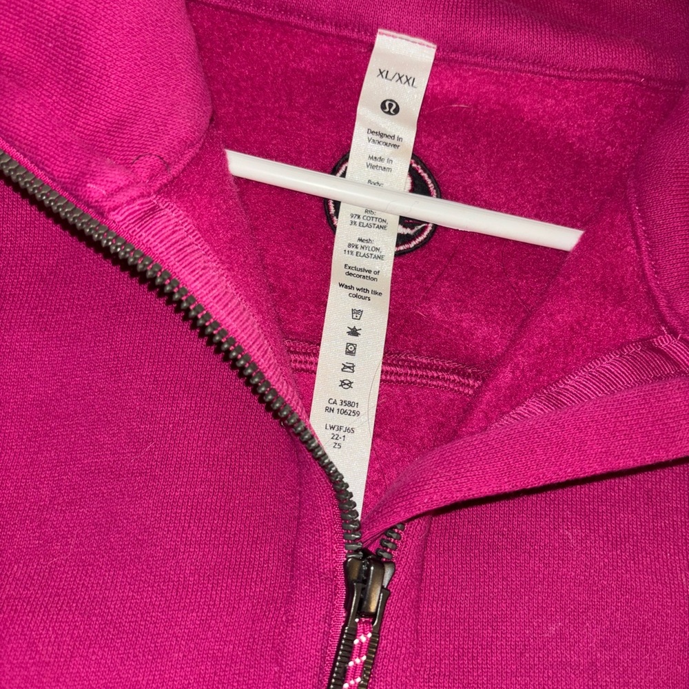 Scuba Half Zip - Ripened Raspberry - Picture 3 of 3